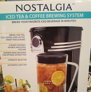New Nastalgia Coffee and Tea Brewing System